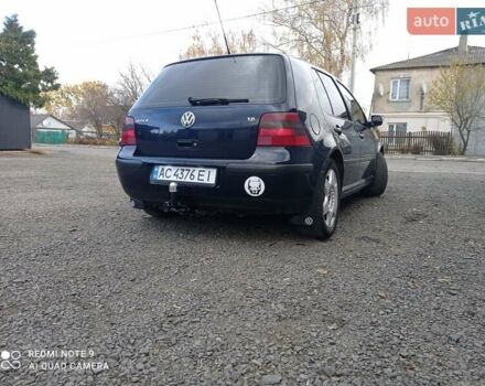 Синий Фольксваген Гольф, объемом двигателя 1.6 л и пробегом 300 тыс. км за 3600 $, фото 8 на Automoto.ua