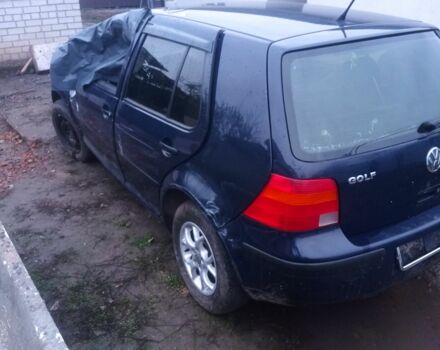 Синий Фольксваген Гольф, объемом двигателя 1.4 л и пробегом 230 тыс. км за 1650 $, фото 1 на Automoto.ua