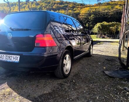 Синий Фольксваген Гольф, объемом двигателя 1.9 л и пробегом 297 тыс. км за 2950 $, фото 2 на Automoto.ua