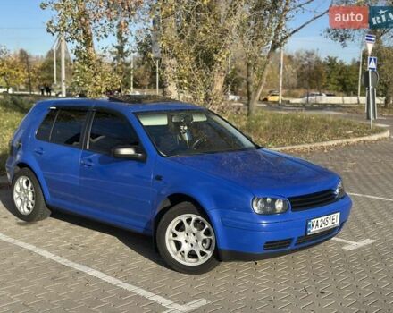 Фольксваген Гольф 1999 у Києві на Automoto.ua Синій Фольксваген Гольф, об'ємом двигуна 1.78 л та пробігом 328 тис. км за 4200 $, фото 4 на Automoto.ua
