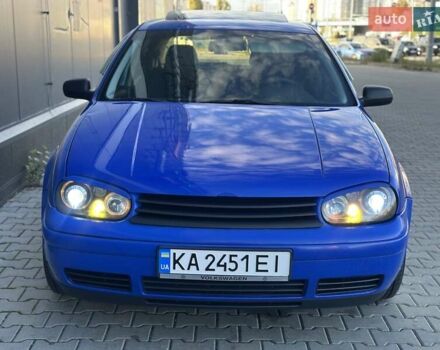 Фольксваген Гольф 1999 у Києві на Automoto.ua Синій Фольксваген Гольф, об'ємом двигуна 1.78 л та пробігом 328 тис. км за 4200 $, фото 10 на Automoto.ua