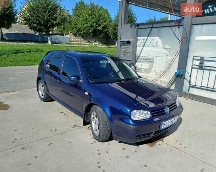 Синий Фольксваген Гольф, объемом двигателя 1.39 л и пробегом 305 тыс. км за 4200 $, фото 7 на Automoto.ua