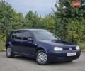 Синий Фольксваген Гольф, объемом двигателя 1.6 л и пробегом 179 тыс. км за 3999 $, фото 1 на Automoto.ua
