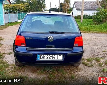 Синий Фольксваген Гольф, объемом двигателя 1.4 л и пробегом 250 тыс. км за 2899 $, фото 5 на Automoto.ua