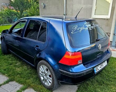 Синий Фольксваген Гольф, объемом двигателя 1.6 л и пробегом 364 тыс. км за 3600 $, фото 3 на Automoto.ua