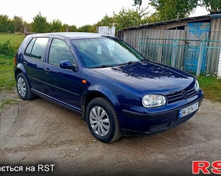 Синий Фольксваген Гольф, объемом двигателя 1.4 л и пробегом 250 тыс. км за 2899 $, фото 2 на Automoto.ua