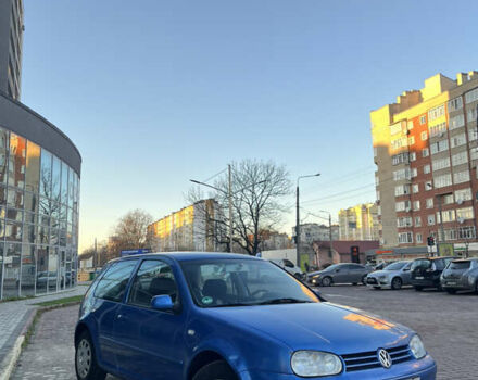 Синий Фольксваген Гольф, объемом двигателя 1.6 л и пробегом 278 тыс. км за 2999 $, фото 4 на Automoto.ua