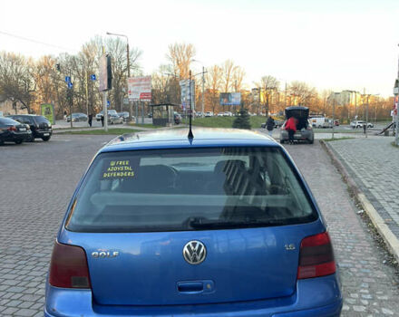 Синий Фольксваген Гольф, объемом двигателя 1.6 л и пробегом 278 тыс. км за 2999 $, фото 8 на Automoto.ua