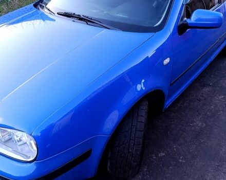 Синий Фольксваген Гольф, объемом двигателя 1.9 л и пробегом 385 тыс. км за 4200 $, фото 1 на Automoto.ua