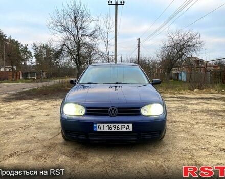 Синий Фольксваген Гольф, объемом двигателя 1.6 л и пробегом 0 тыс. км за 3600 $, фото 1 на Automoto.ua