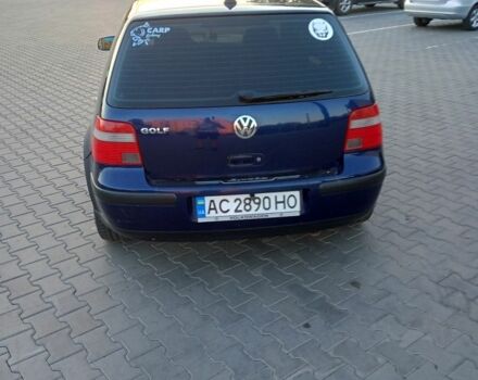 Синий Фольксваген Гольф, объемом двигателя 1.4 л и пробегом 277 тыс. км за 3500 $, фото 5 на Automoto.ua