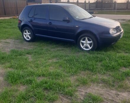 Синий Фольксваген Гольф, объемом двигателя 1.9 л и пробегом 320 тыс. км за 1900 $, фото 1 на Automoto.ua