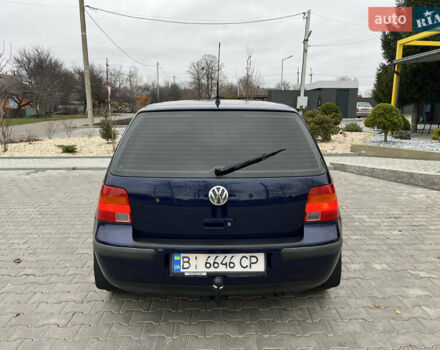 Синий Фольксваген Гольф, объемом двигателя 1.9 л и пробегом 231 тыс. км за 4550 $, фото 9 на Automoto.ua