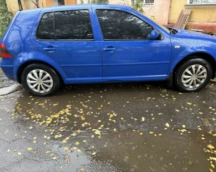 Синий Фольксваген Гольф, объемом двигателя 1.4 л и пробегом 271 тыс. км за 3600 $, фото 1 на Automoto.ua