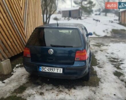 Синий Фольксваген Гольф, объемом двигателя 1.6 л и пробегом 366 тыс. км за 2800 $, фото 2 на Automoto.ua