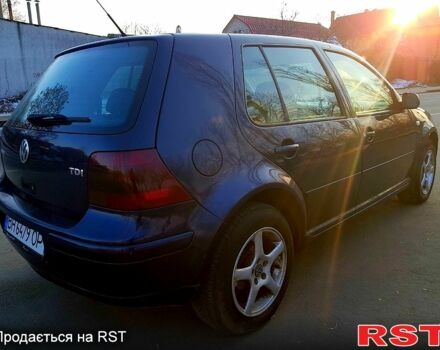 Синий Фольксваген Гольф, объемом двигателя 1.9 л и пробегом 211 тыс. км за 3600 $, фото 6 на Automoto.ua