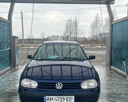 Синий Фольксваген Гольф, объемом двигателя 1.39 л и пробегом 250 тыс. км за 3100 $, фото 5 на Automoto.ua