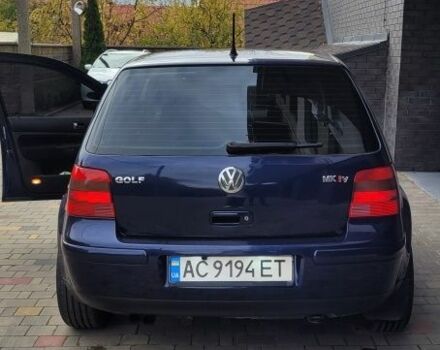 Синій Фольксваген Гольф, об'ємом двигуна 1.6 л та пробігом 310 тис. км за 4600 $, фото 4 на Automoto.ua