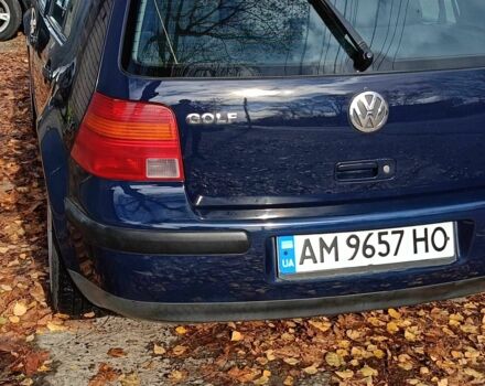 Синий Фольксваген Гольф, объемом двигателя 1.4 л и пробегом 273 тыс. км за 3750 $, фото 3 на Automoto.ua