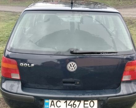 Синий Фольксваген Гольф, объемом двигателя 1.4 л и пробегом 233 тыс. км за 2500 $, фото 1 на Automoto.ua