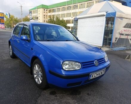 Синий Фольксваген Гольф, объемом двигателя 1.9 л и пробегом 100 тыс. км за 2450 $, фото 1 на Automoto.ua