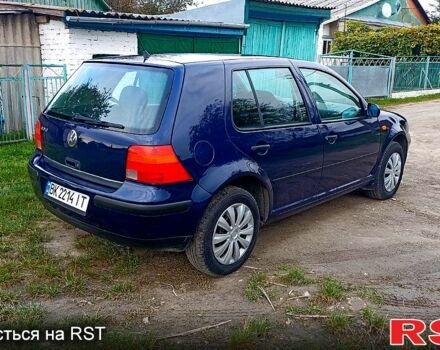 Синий Фольксваген Гольф, объемом двигателя 1.4 л и пробегом 250 тыс. км за 2899 $, фото 3 на Automoto.ua