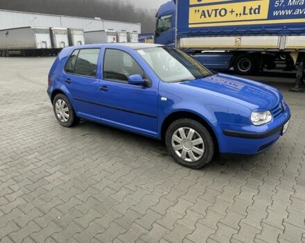 Синий Фольксваген Гольф, объемом двигателя 1.9 л и пробегом 280 тыс. км за 3400 $, фото 1 на Automoto.ua