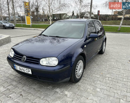 Синий Фольксваген Гольф, объемом двигателя 1.9 л и пробегом 231 тыс. км за 4550 $, фото 17 на Automoto.ua