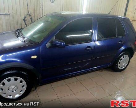 Синий Фольксваген Гольф, объемом двигателя 1.4 л и пробегом 275 тыс. км за 3000 $, фото 2 на Automoto.ua
