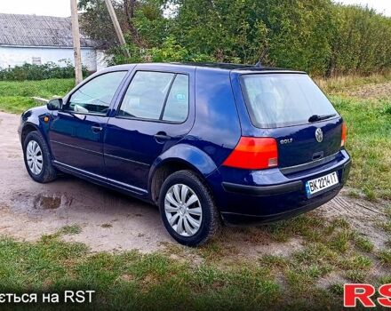 Синий Фольксваген Гольф, объемом двигателя 1.4 л и пробегом 250 тыс. км за 2899 $, фото 1 на Automoto.ua