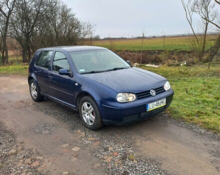 Синий Фольксваген Гольф, объемом двигателя 1 л и пробегом 220 тыс. км за 1650 $, фото 1 на Automoto.ua