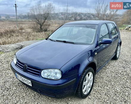 Синий Фольксваген Гольф, объемом двигателя 1.6 л и пробегом 192 тыс. км за 3999 $, фото 3 на Automoto.ua