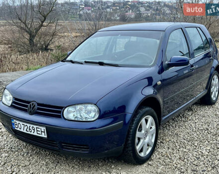 Синий Фольксваген Гольф, объемом двигателя 1.6 л и пробегом 192 тыс. км за 3999 $, фото 10 на Automoto.ua