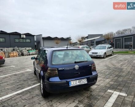 Синий Фольксваген Гольф, объемом двигателя 1.9 л и пробегом 354 тыс. км за 1150 $, фото 3 на Automoto.ua