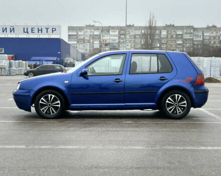 Синий Фольксваген Гольф, объемом двигателя 1.9 л и пробегом 215 тыс. км за 3700 $, фото 4 на Automoto.ua
