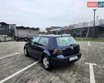 Синий Фольксваген Гольф, объемом двигателя 1.9 л и пробегом 354 тыс. км за 1150 $, фото 2 на Automoto.ua
