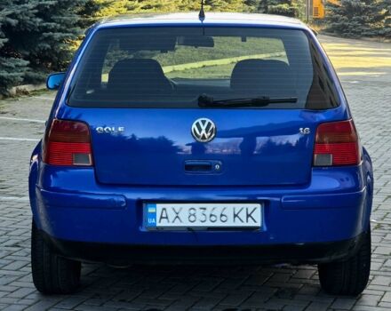 Синий Фольксваген Гольф, объемом двигателя 1.6 л и пробегом 200 тыс. км за 3500 $, фото 5 на Automoto.ua