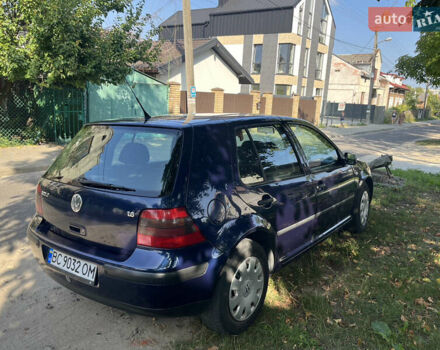 Фольксваген Гольф 2000 в Львове на Automoto.ua Синий Фольксваген Гольф, объемом двигателя 1.6 л и пробегом 232 тыс. км за 3600 $, фото 3 на Automoto.ua