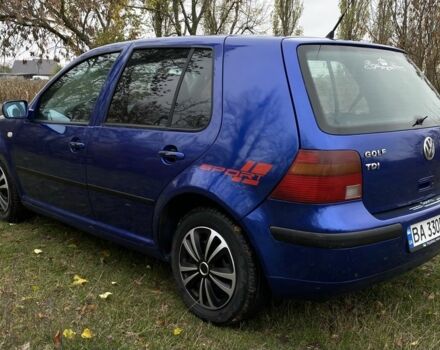 Фольксваген Гольф 2000 в Новоукраинке на Automoto.ua Синий Фольксваген Гольф, объемом двигателя 1.9 л и пробегом 1 тыс. км за 3900 $, фото 1 на Automoto.ua