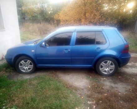 Синий Фольксваген Гольф, объемом двигателя 1.6 л и пробегом 425 тыс. км за 3500 $, фото 3 на Automoto.ua