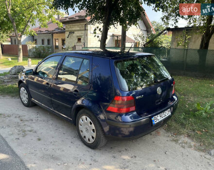 Фольксваген Гольф 2000 в Львове на Automoto.ua Синий Фольксваген Гольф, объемом двигателя 1.6 л и пробегом 232 тыс. км за 3600 $, фото 4 на Automoto.ua