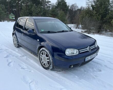Синій Фольксваген Гольф, об'ємом двигуна 1.6 л та пробігом 258 тис. км за 3200 $, фото 1 на Automoto.ua