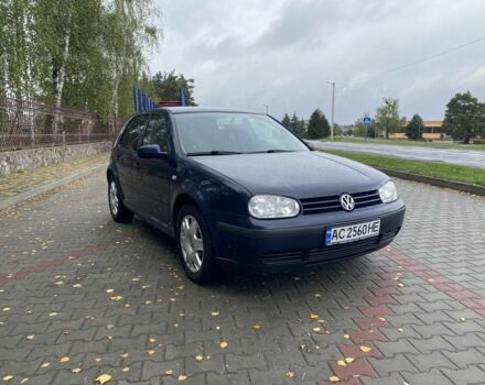 Синій Фольксваген Гольф, об'ємом двигуна 1.6 л та пробігом 275 тис. км за 3600 $, фото 1 на Automoto.ua