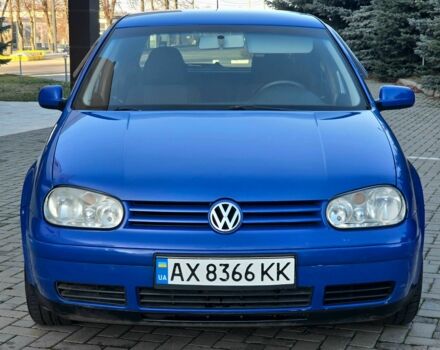 Синий Фольксваген Гольф, объемом двигателя 1.6 л и пробегом 200 тыс. км за 3500 $, фото 3 на Automoto.ua