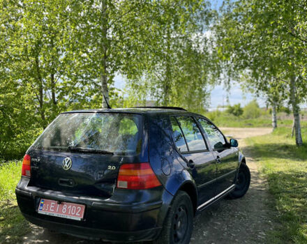 Синій Фольксваген Гольф, об'ємом двигуна 2 л та пробігом 306 тис. км за 4000 $, фото 2 на Automoto.ua