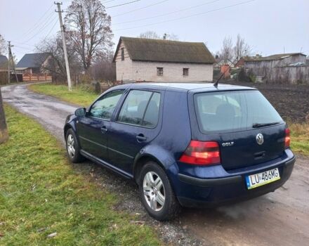 Синий Фольксваген Гольф, объемом двигателя 1 л и пробегом 220 тыс. км за 1550 $, фото 3 на Automoto.ua