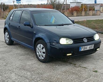 Синий Фольксваген Гольф, объемом двигателя 1.9 л и пробегом 230 тыс. км за 1799 $, фото 2 на Automoto.ua