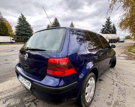 Синий Фольксваген Гольф, объемом двигателя 1.4 л и пробегом 325 тыс. км за 3800 $, фото 2 на Automoto.ua