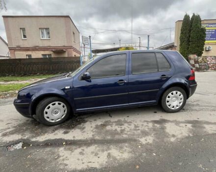 Синий Фольксваген Гольф, объемом двигателя 1.4 л и пробегом 320 тыс. км за 3600 $, фото 2 на Automoto.ua