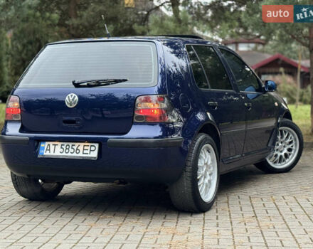 Синий Фольксваген Гольф, объемом двигателя 1.6 л и пробегом 248 тыс. км за 3599 $, фото 14 на Automoto.ua